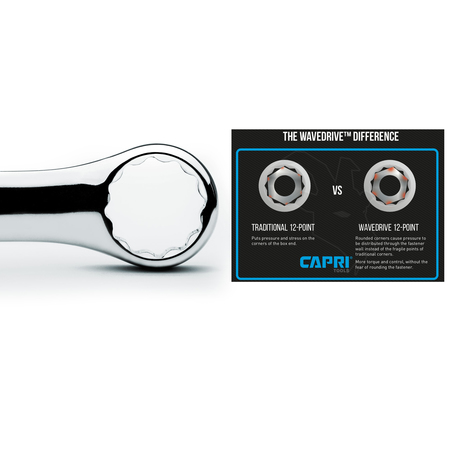 Capri Tools 1-1/16 in 12-Point Combination Wrench 1-1414